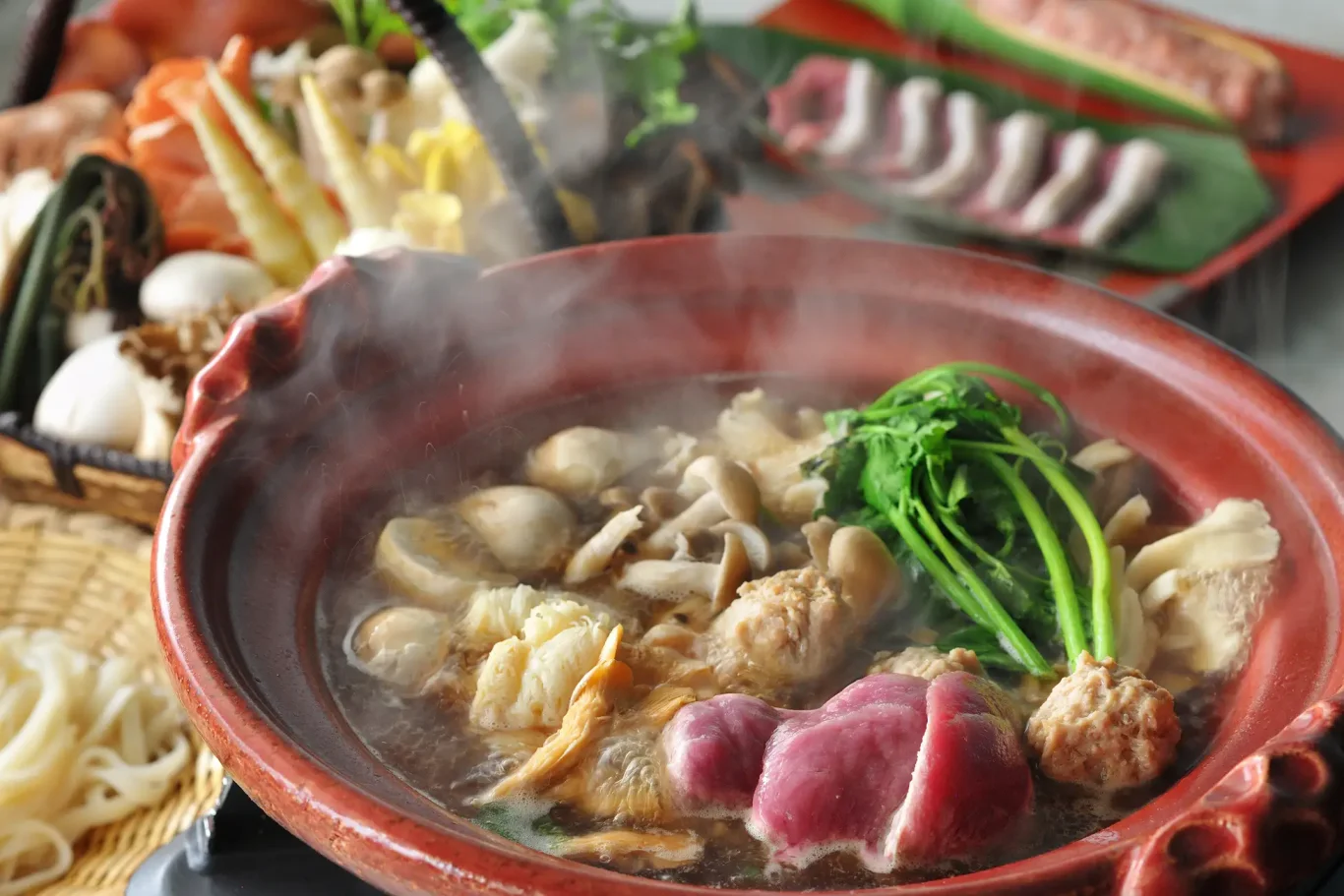 主菜「月山鍋」