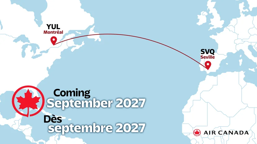 加拿大航空 2027 年 蒙特婁直飛西班牙塞維亞 採 A321XLR 配平躺商務艙 - 這裡胡說 JL TALKS