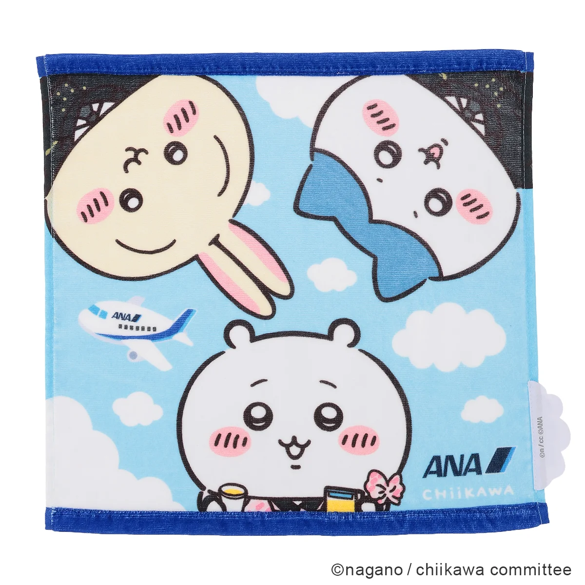＜吉伊卡哇×ANA＞手帕毛巾