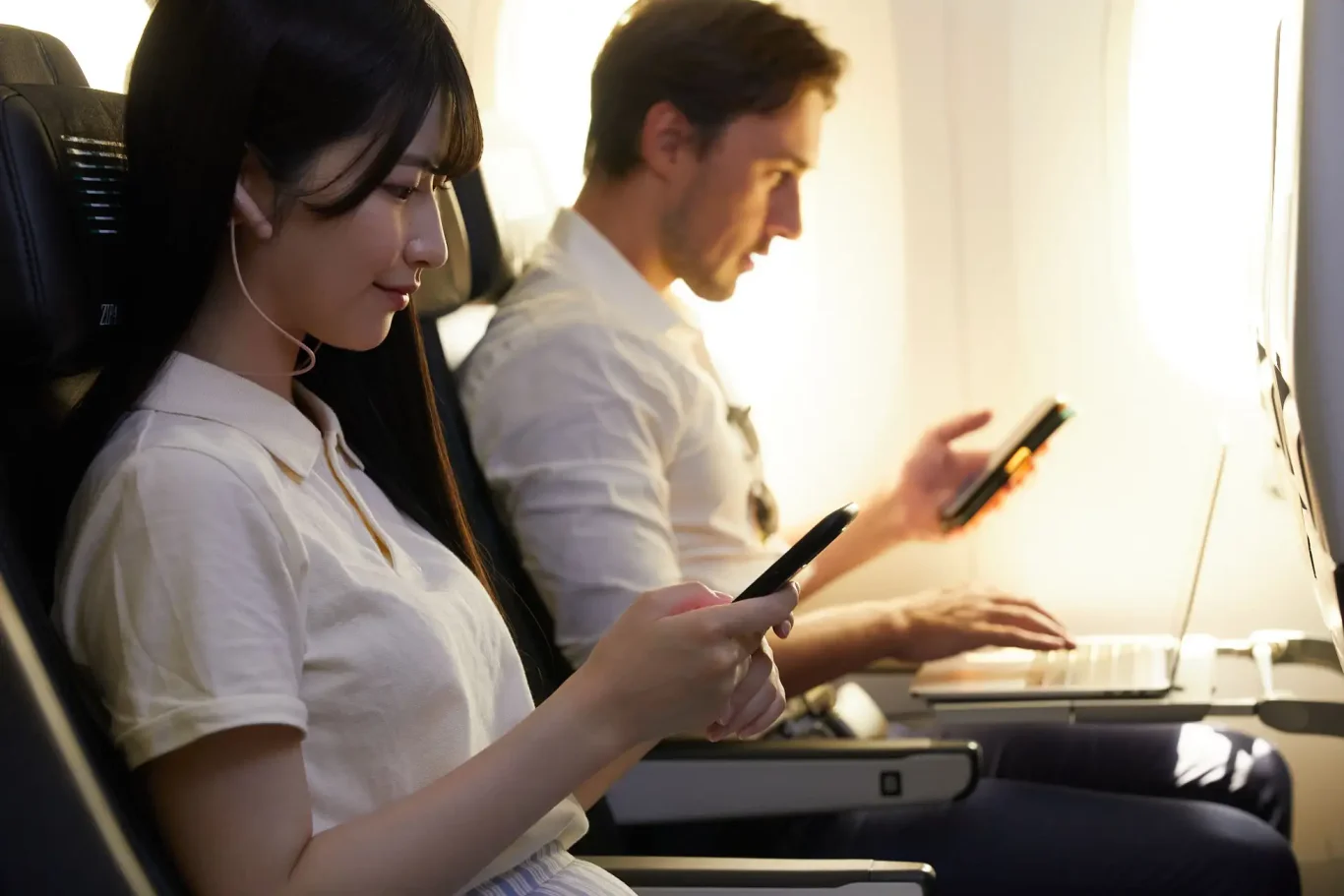 免費星鏈（Starlink）機上高速Wi-Fi。