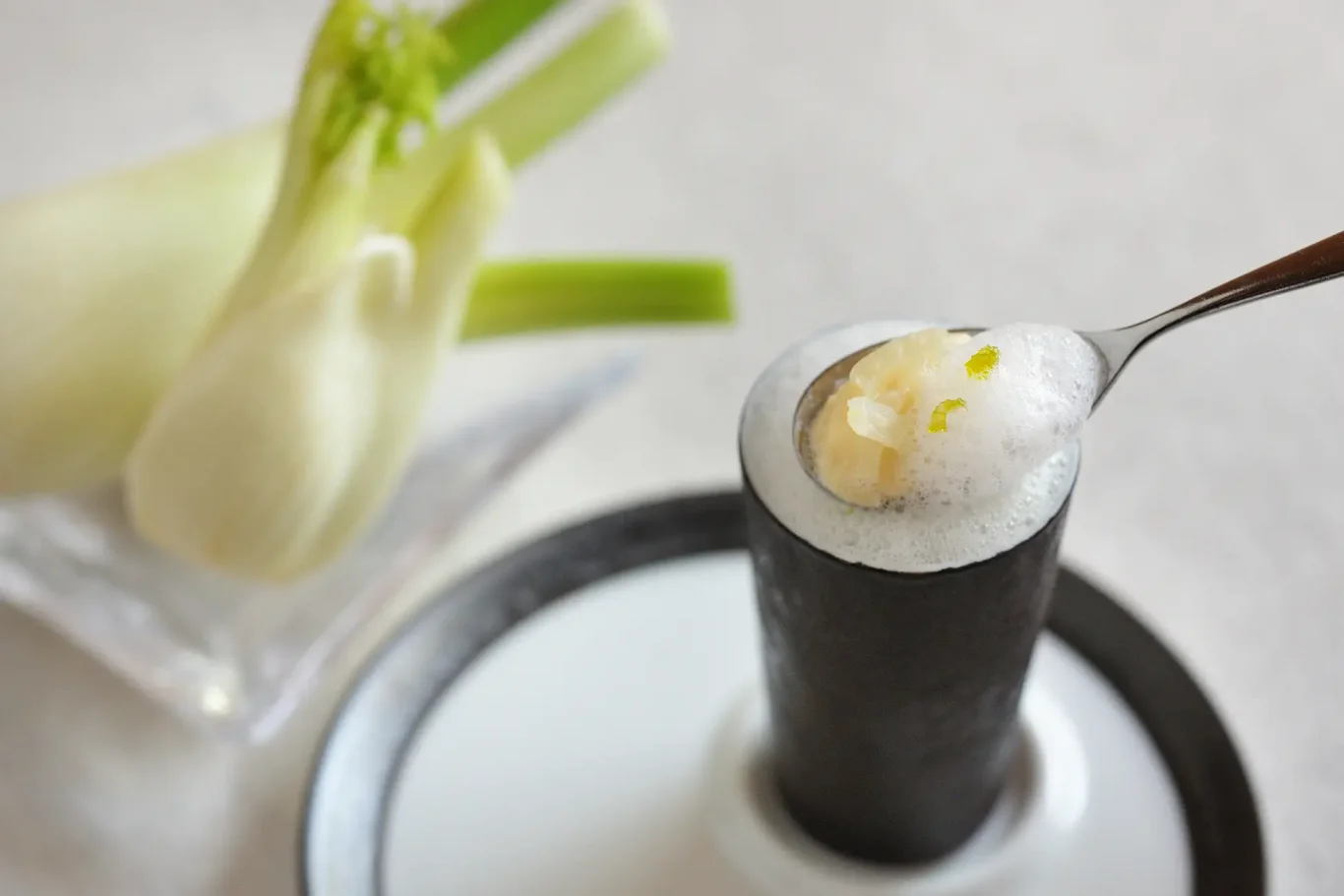 開胃前菜「茴香義式蒸蛋(フィノッキオのスフォルマート)」 開胃前菜「茴香義式蒸蛋(フィノッキオのスフォルマート)」
