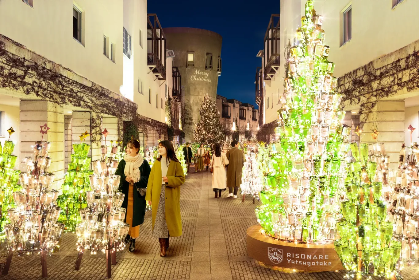 「葡萄酒度假聖誕節 2026」點亮青椒通的夢幻節慶景致。 「葡萄酒度假聖誕節 2026」點亮青椒通的夢幻節慶景致。